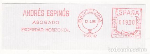 Sellos: FRANQUEO MECANICO A&Ntilde;O 1996 - Foto 1