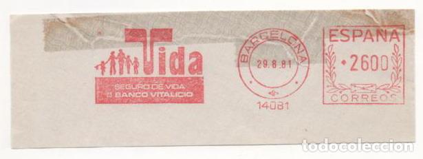 Sellos: FRANQUEO MECANICO A&Ntilde;O 1981 - Foto 1