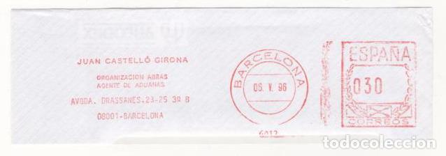 Sellos: FRANQUEO MECANICO A&Ntilde;O 1996 - Foto 1
