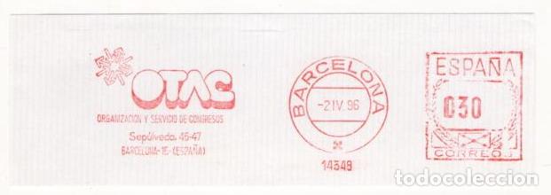 Sellos: FRANQUEO MECANICO A&Ntilde;O 1996 - Foto 1