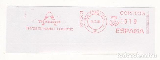 Sellos: FRANQUEO MECANICO A&Ntilde;O 1996 - Foto 1