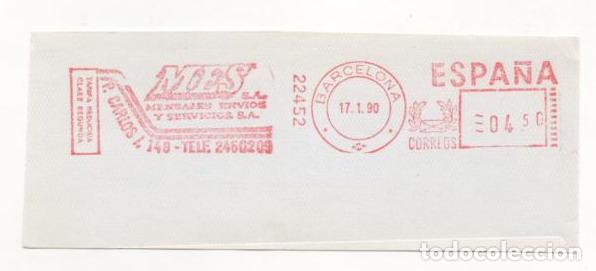 Sellos: FRANQUEO MECANICO A&Ntilde;O 1990 - Foto 1
