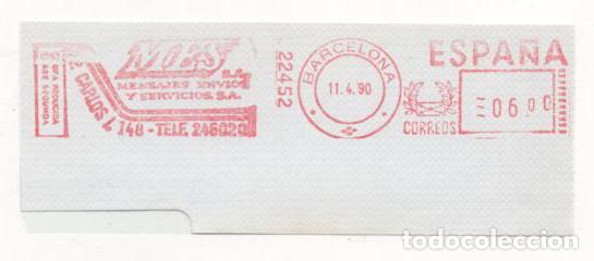 Sellos: FRANQUEO MECANICO A&Ntilde;O 1990 - Foto 1