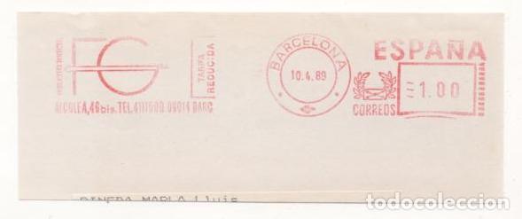 Sellos: FRANQUEO MECANICO A&Ntilde;O 1989 - Foto 1
