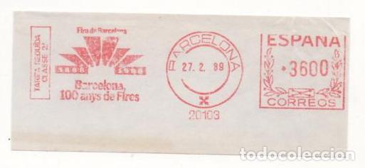 Sellos: FRANQUEO MECANICO A&Ntilde;O 1989 - Foto 1