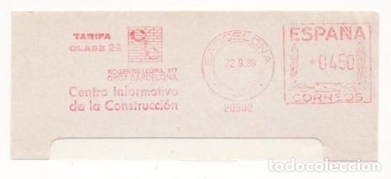 Sellos: FRANQUEO MECANICO A&Ntilde;O 1989 - Foto 1