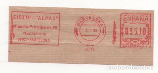 Sellos: FRANQUEO MECANICO A&Ntilde;O 1990 - Foto 1
