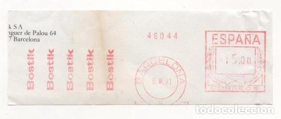 Sellos: FRANQUEO MECANICO A&Ntilde;O 1991 - Foto 1