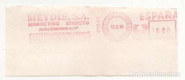 Sellos: FRANQUEO MECANICO A&Ntilde;O 1990 - Foto 1