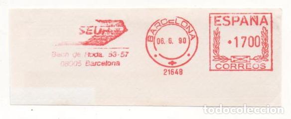 Sellos: FRANQUEO MECANICO A&Ntilde;O 1990 - Foto 1