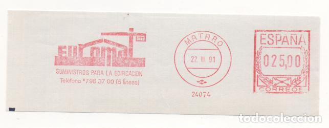 Sellos: FRANQUEO MECANICO A&Ntilde;O 1991 - Foto 1
