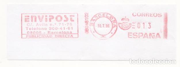 Sellos: FRANQUEO MECANICO A&Ntilde;O 1996 - Foto 1
