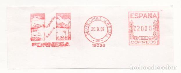 Sellos: FRANQUEO MECANICO A&Ntilde;O 1989 - Foto 1