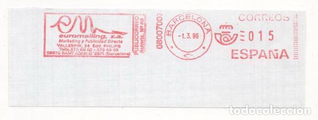 Sellos: FRANQUEO MECANICO A&Ntilde;O 1995 - Foto 1