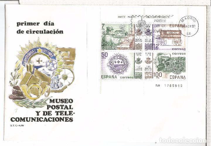Sellos: ESPA&Ntilde;A FDC MUSEO POSTAL Y DE TELECOMUNICACIONES TELECOM MUSEUM - Foto 1