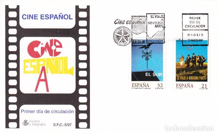 Sellos: SOBRE: 1997 MADRID. CINE ESPA&Ntilde;OL - Foto 1