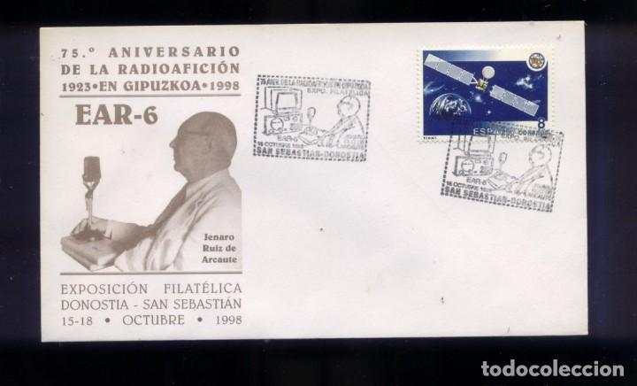 Sellos: 75 Aniv. De la radioafici&oacute;n en Guiupuzcoa  1923-1998
