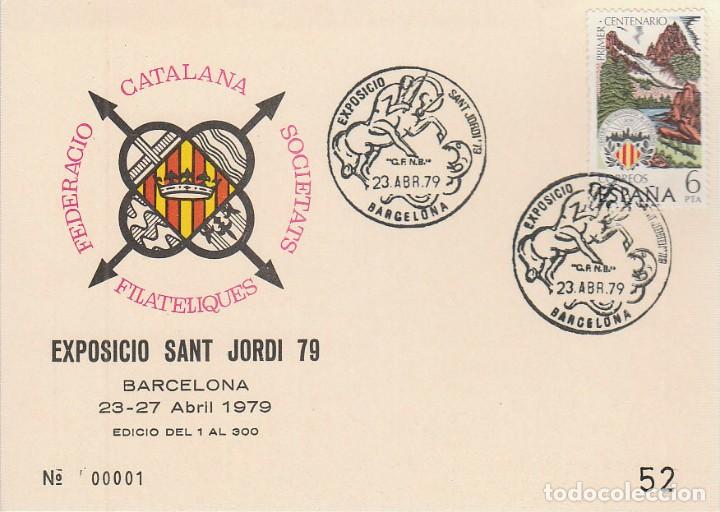 Sellos: A&Ntilde;O 1979, SANT JORDI, FCSF - Foto 1