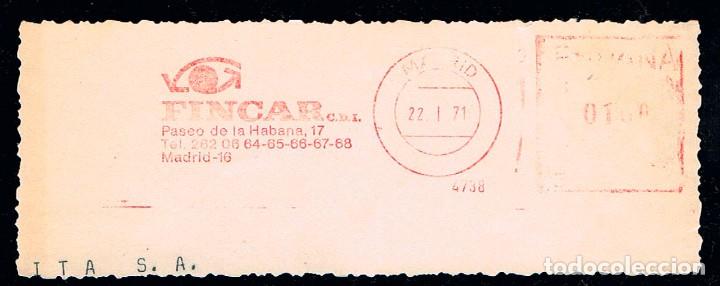 Sellos: FRANQUEO MECANICO N&ordm; 4738, Fincar - Foto 1