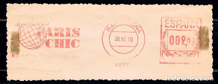 Sellos: FRANQUEO MECANICO N&ordm; 4677, Paris Chic - Foto 1