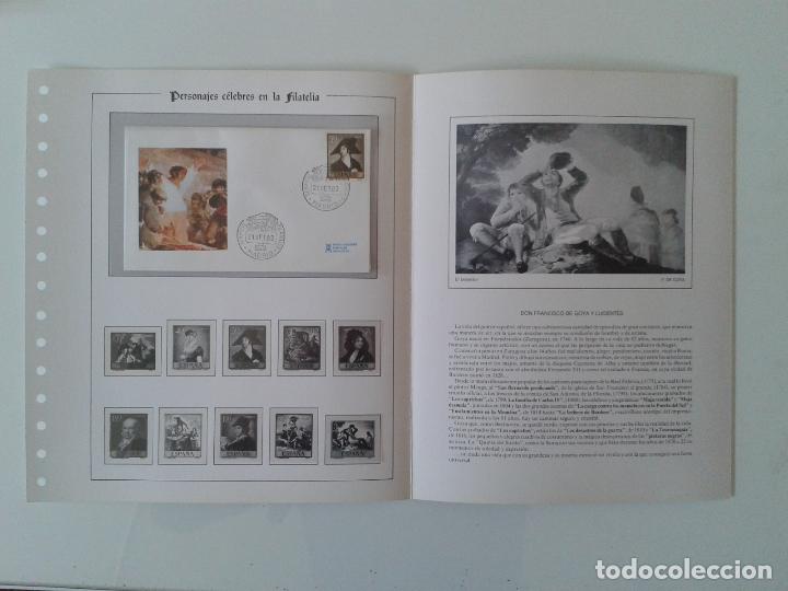 Sellos: DOCUMENTO FILATELICO DE FRANCISCO DE GOYA , 50 CENTIMOS - Foto 2