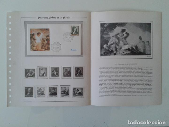Sellos: DOCUMENTO FILATELICO DE FRANCISCO DE GOYA , 70 CENTIMOS - Foto 2