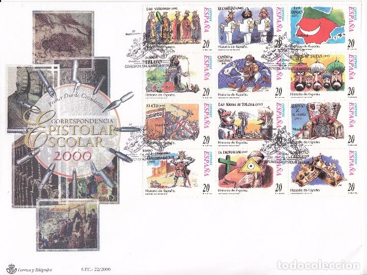 Sellos: SOBRE: 2000 MADRID. CORRESPONDENCIA EPISTOLAR ESCOLAR - 1 - Foto 1