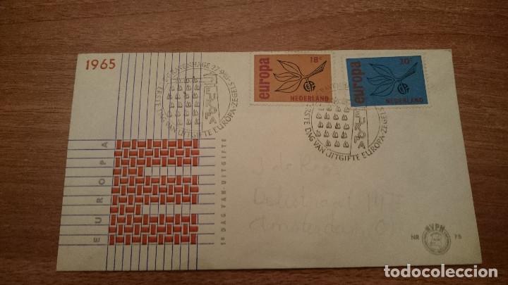 Briefmarken: GRAVENHAGE-S. ERSTE DAG VAN UITGITE EUROPA-ZEGELS 27 - 9 - 65