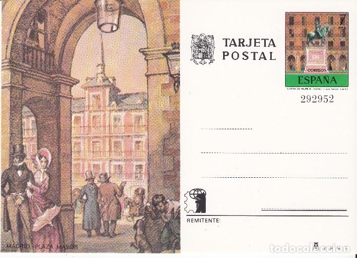 Sellos: TARJETA POSTAL: MADRID. PLAZA MAYOR - Foto 1