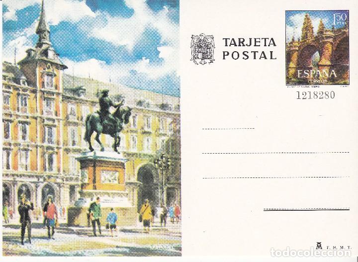 Sellos: TARJETA POSTAL: MADRID. PLAZA MAYOR - Foto 1