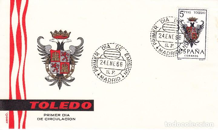 Sellos: SOBRE: 1962 TOLEDO. ESCUDO - Foto 1