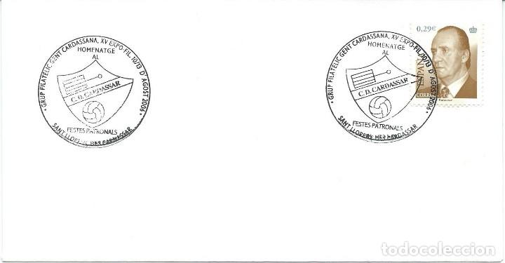 Sellos: 2006. SANT LLOREN&Ccedil;. MALLORCA. MATASELLOS/POSTMARK. C.D. CARDASSAR. F&Uacute;TBOL/FOOTBALL. DEPORTES.