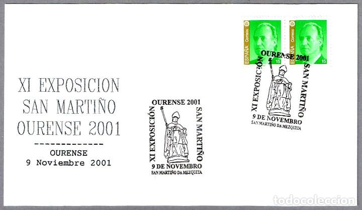 Sellos: Matasellos XI EXP. SAN MARTI&Ntilde;O. Ourense, Galicia, 2001