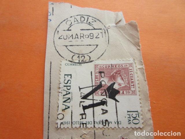 Sellos: MATASELLOS CADIZ (12) Y SELLO - Foto 1