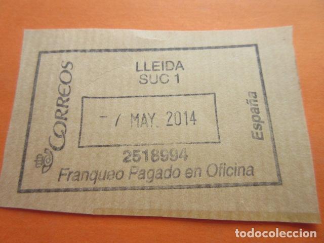 Sellos: MATASELLOS LLEIDA SUC 1 - Foto 1