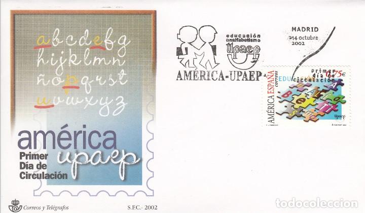 Sellos: SOBRE: 2002 MADRID. AMERICA - UPAEP - Foto 1