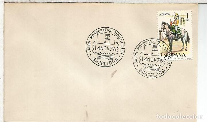 Sellos: BARCELONA 1976 SALON HOGAR HOTEL - Foto 1