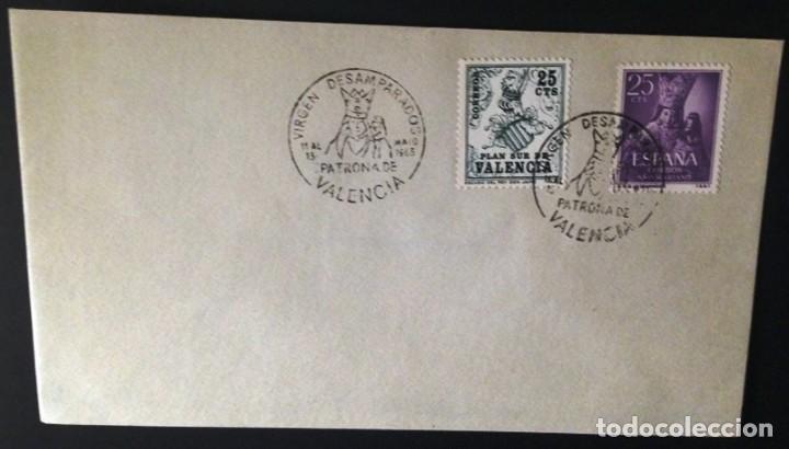 Stamps: PROCLAMACION VIRGEN DE LOS DESAMPARADOS 1963