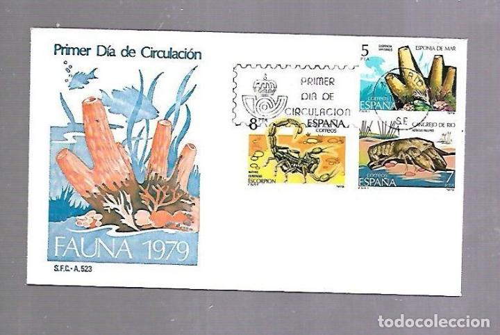 Sellos: SOBRE PRIMER DIA. FAUNA 1979 - Foto 1