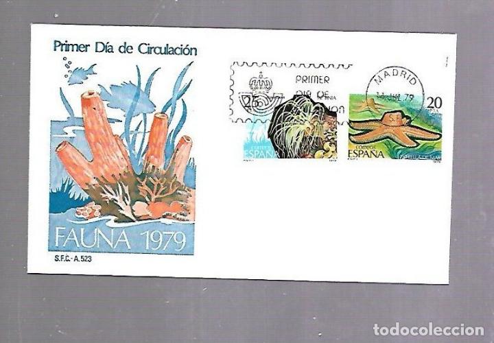 Sellos: SOBRE PRIMER DIA. FAUNA 1979 - Foto 1