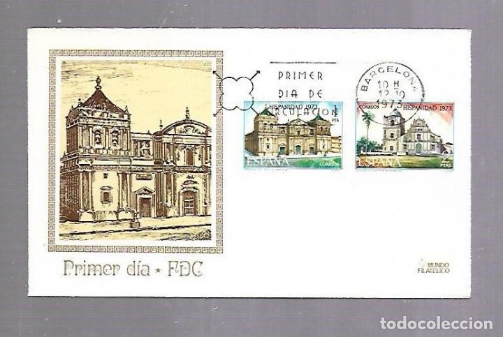 Sellos: SOBRE PRIMER DIA. FDC. 1973 - Foto 1