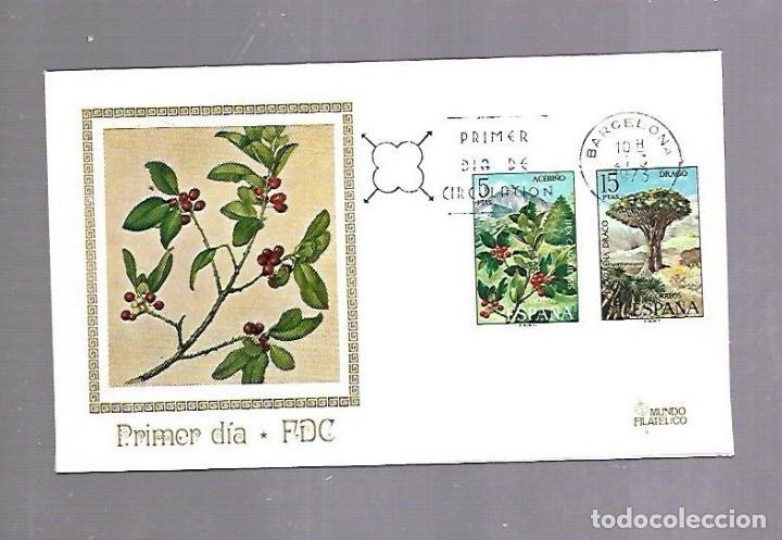 Sellos: SOBRE PRIMER DIA. FDC. 1973 - Foto 1