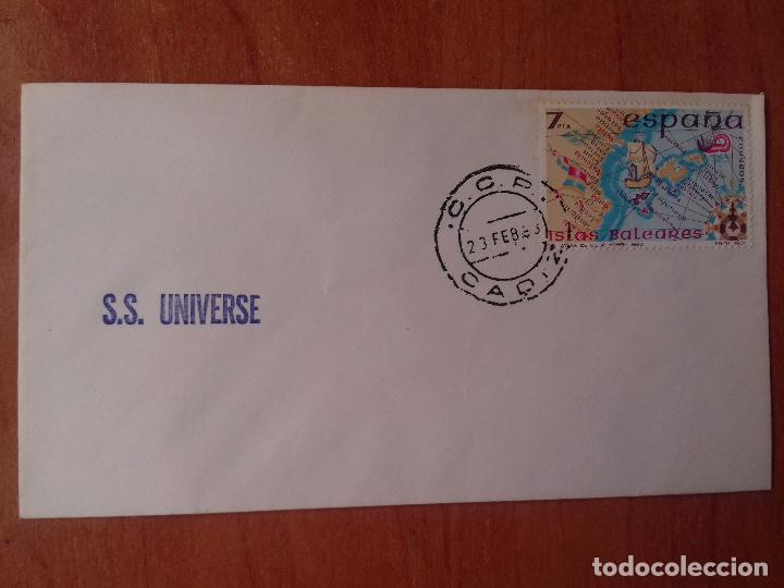 Sellos: SOBRE. S. S. UNIVERSE. - Foto 1
