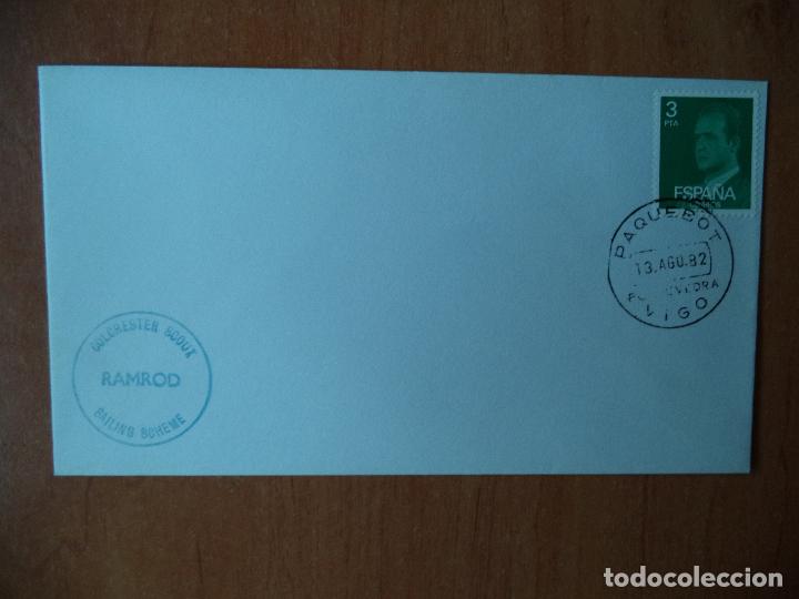 Sellos: SOBRE. COLCHESTER SCOUT SALLING SCHEME. 1982. VIGO. - Foto 1