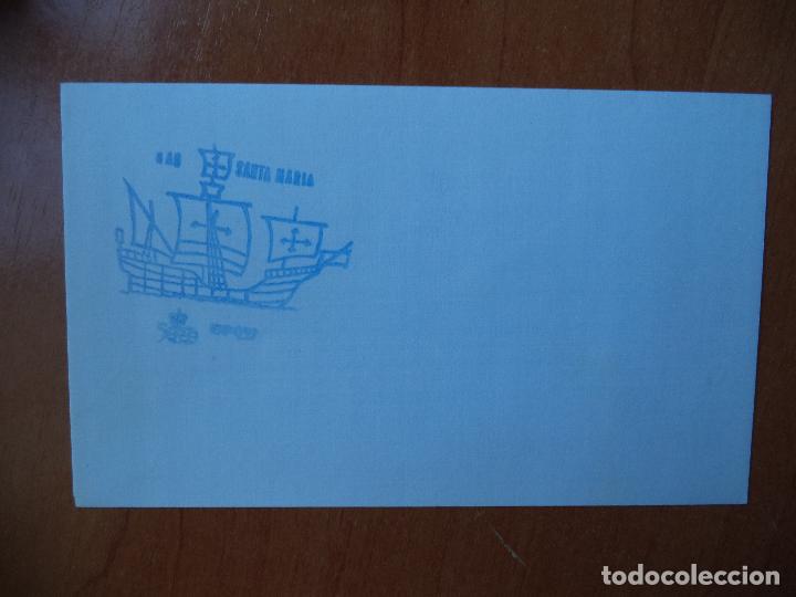 Sellos: SOBRE. CARAVELA PINTA 500. - Foto 1