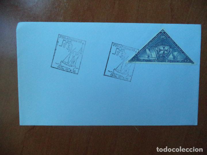 Sellos: SOBRE. PHILAIBERIA93. 1998. CADIZ. - Foto 1