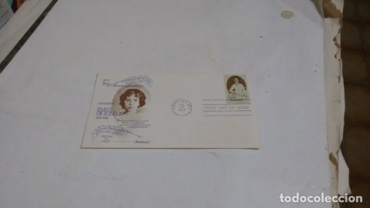 Sellos: EMILY DICKINSON - 1&deg; DIA DE EMISION - Foto 1