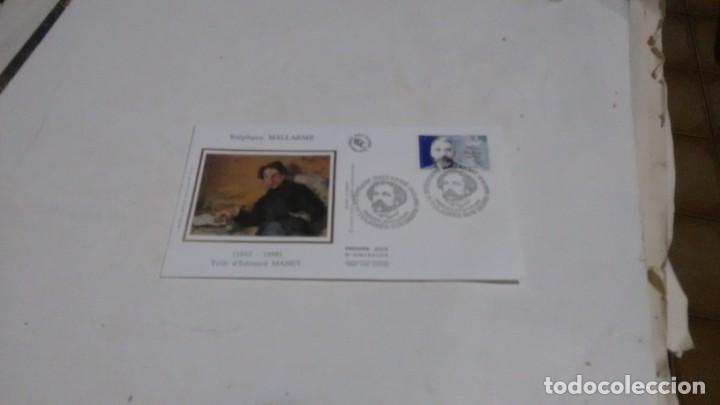 Sellos: STEPHANE MALLARME - 1&deg; DIA DE EMISION - Foto 1