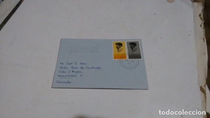 Sellos: J M SYNGE - 1&deg; DIA DE EMISION - Foto 1