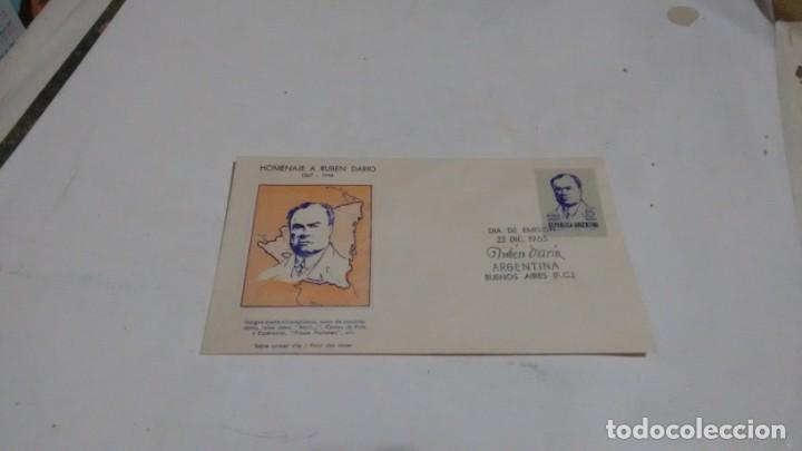 Sellos: RUBEN DARIO - 1&deg; DIA DE EMISION - Foto 1